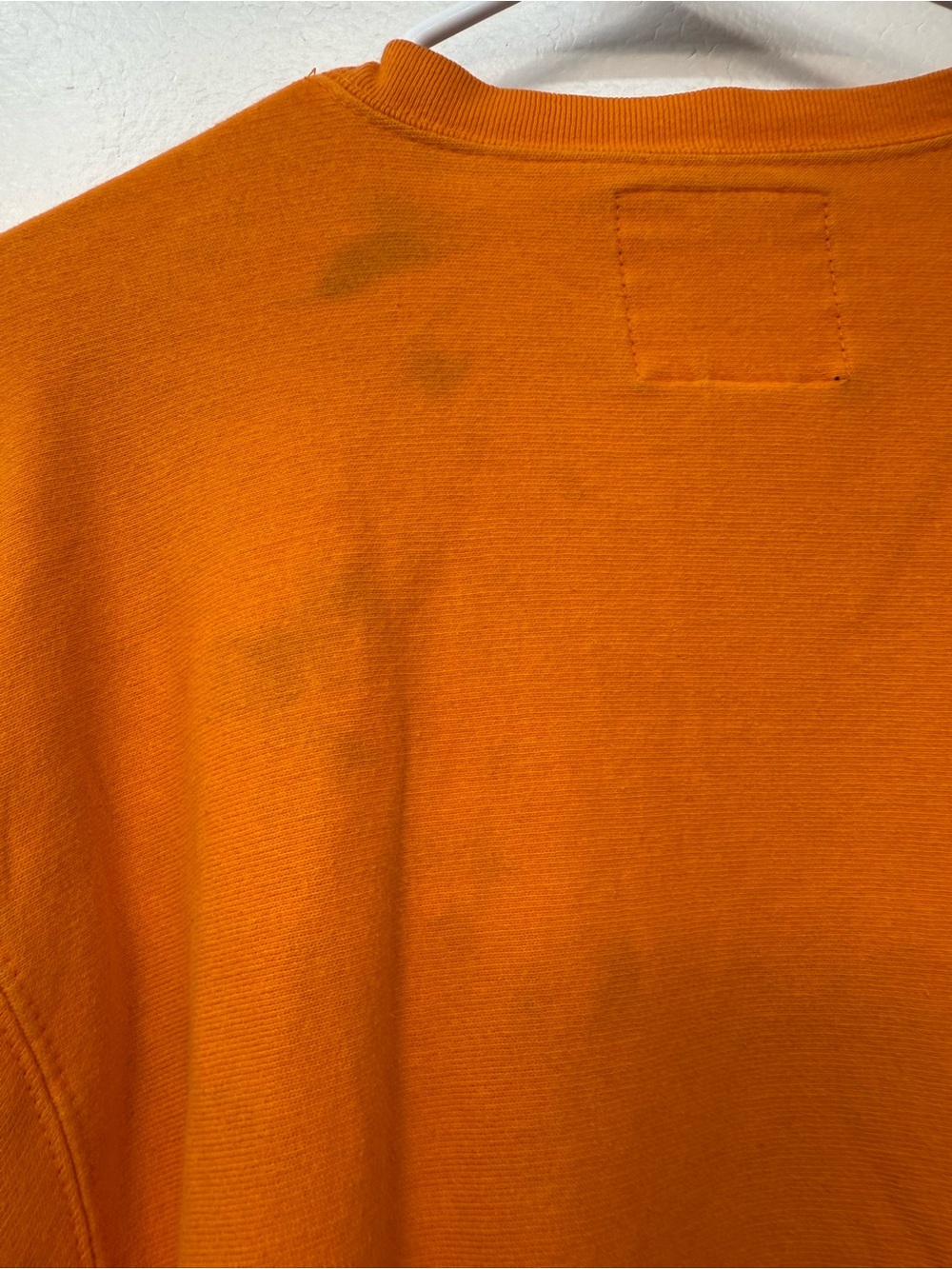 Tennessee University Orange Crewneck distressed Sweatshirt with Shield Logo image 8